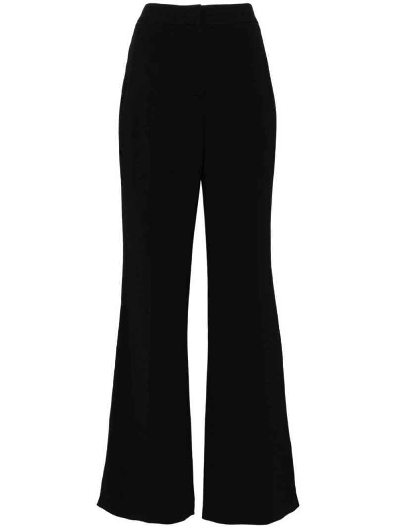 Elie Saab topstitch crepe trousers - Black von Elie Saab