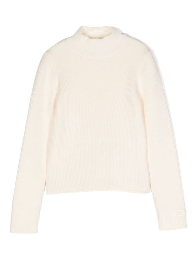 Elisabetta Franchi La Mia Bambina high-neck jumper - Neutrals von Elisabetta Franchi La Mia Bambina