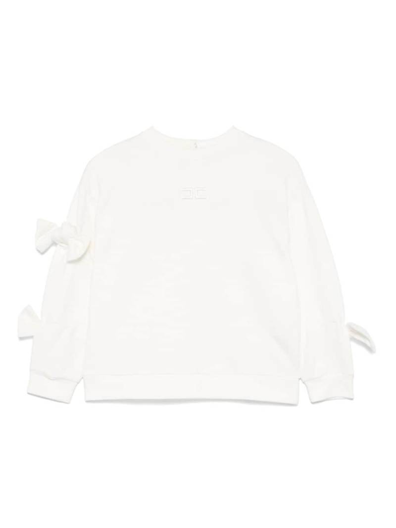 Elisabetta Franchi La Mia Bambina logo-embroidered T-shirt - White von Elisabetta Franchi La Mia Bambina