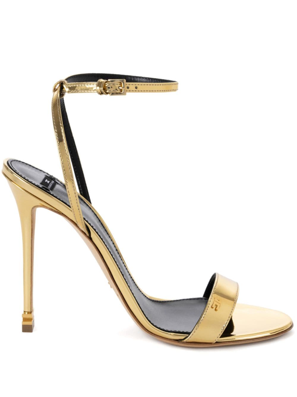 Elisabetta Franchi 105mm Étoile sandals - Gold von Elisabetta Franchi