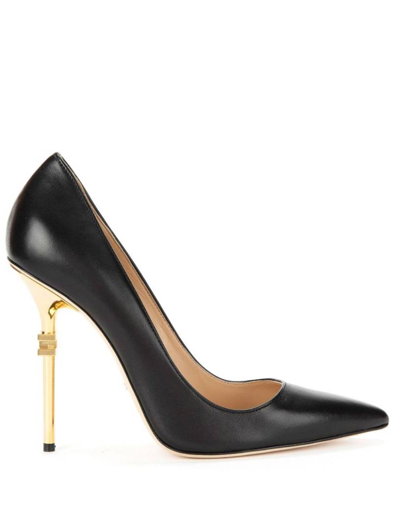 Elisabetta Franchi 110mm branded-heel pumps - Black von Elisabetta Franchi