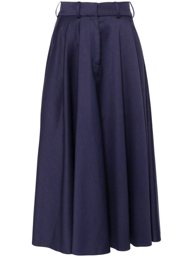 Elisabetta Franchi A-line midi skirt - Blue von Elisabetta Franchi