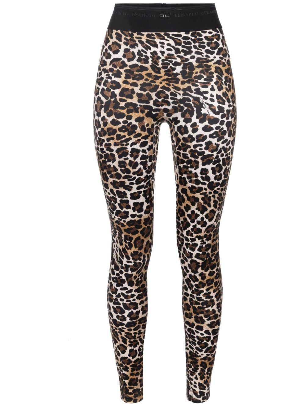 Elisabetta Franchi Animalier leggings - Brown von Elisabetta Franchi