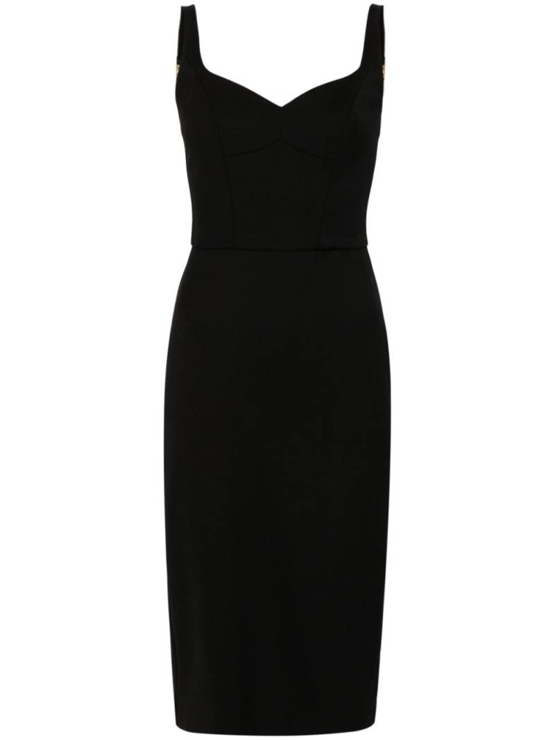 Elisabetta Franchi Cool midi dress - Black von Elisabetta Franchi