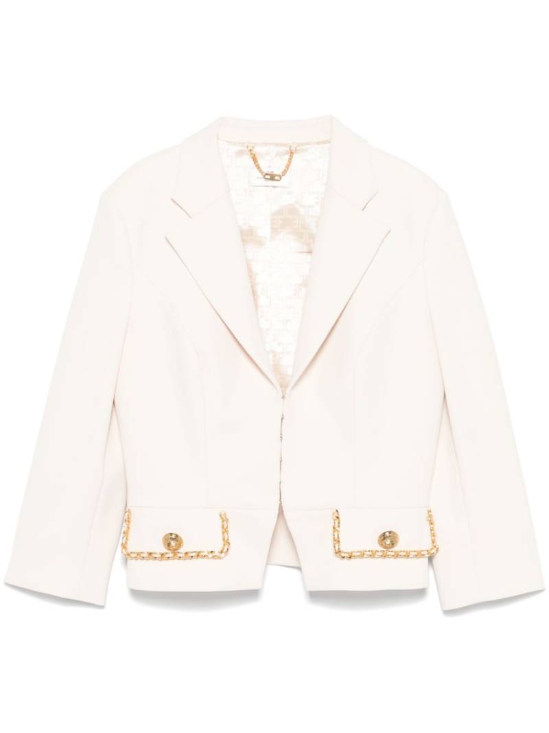 Elisabetta Franchi Daily jacket - White von Elisabetta Franchi