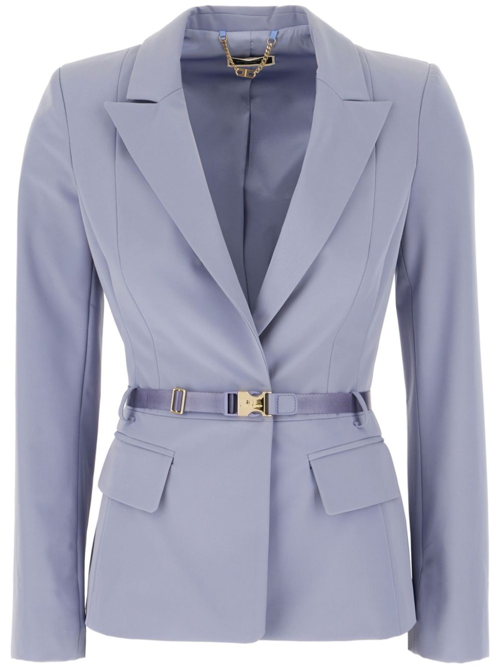 Elisabetta Franchi belted blazer - Purple von Elisabetta Franchi