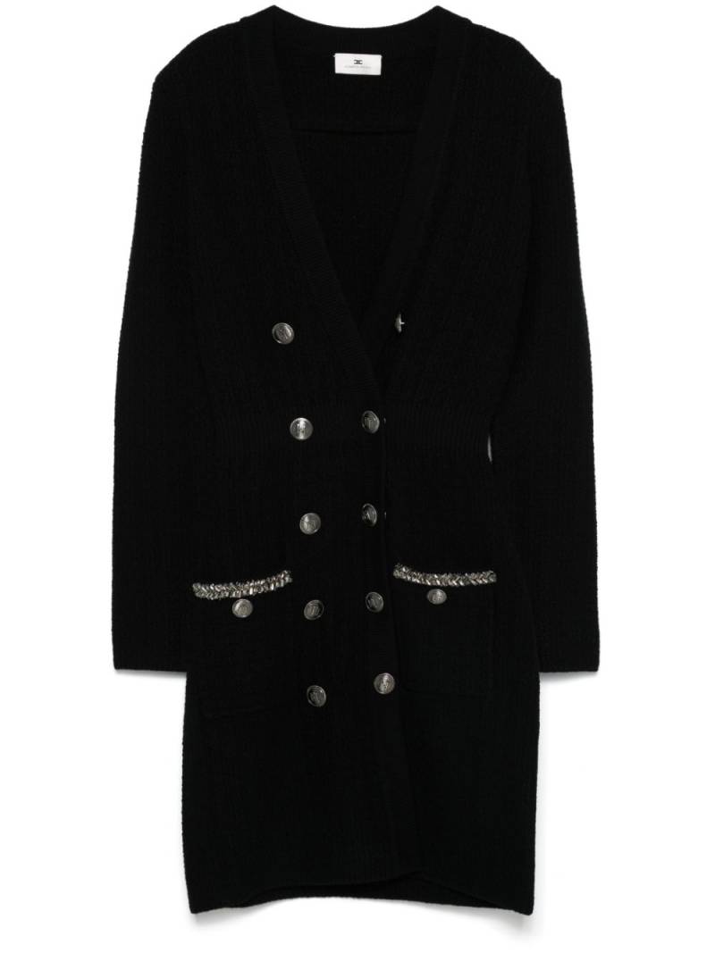 Elisabetta Franchi bouclé blazer dress - Black von Elisabetta Franchi