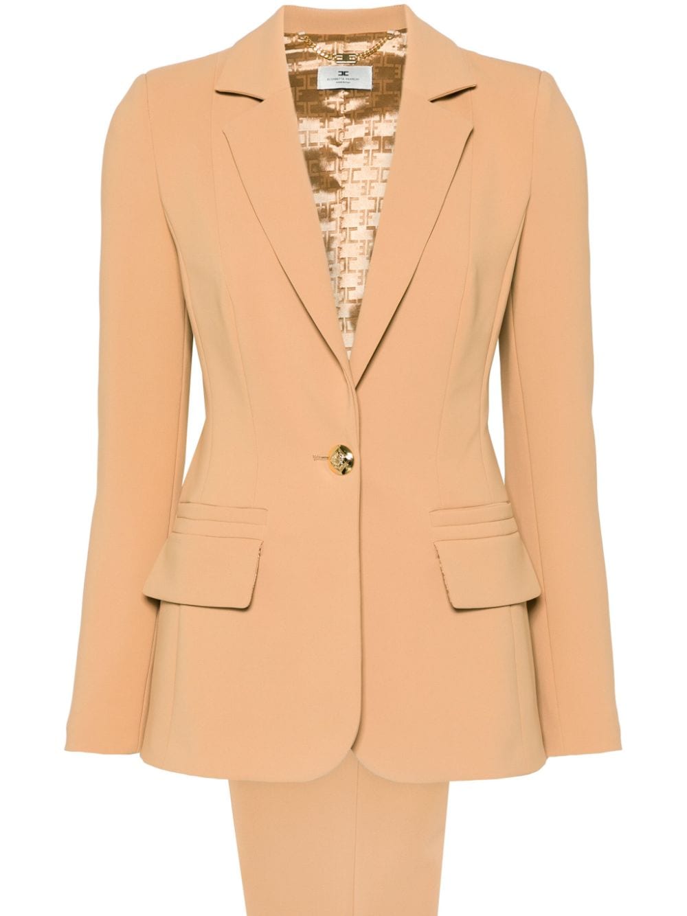 Elisabetta Franchi crepe suit - Brown von Elisabetta Franchi