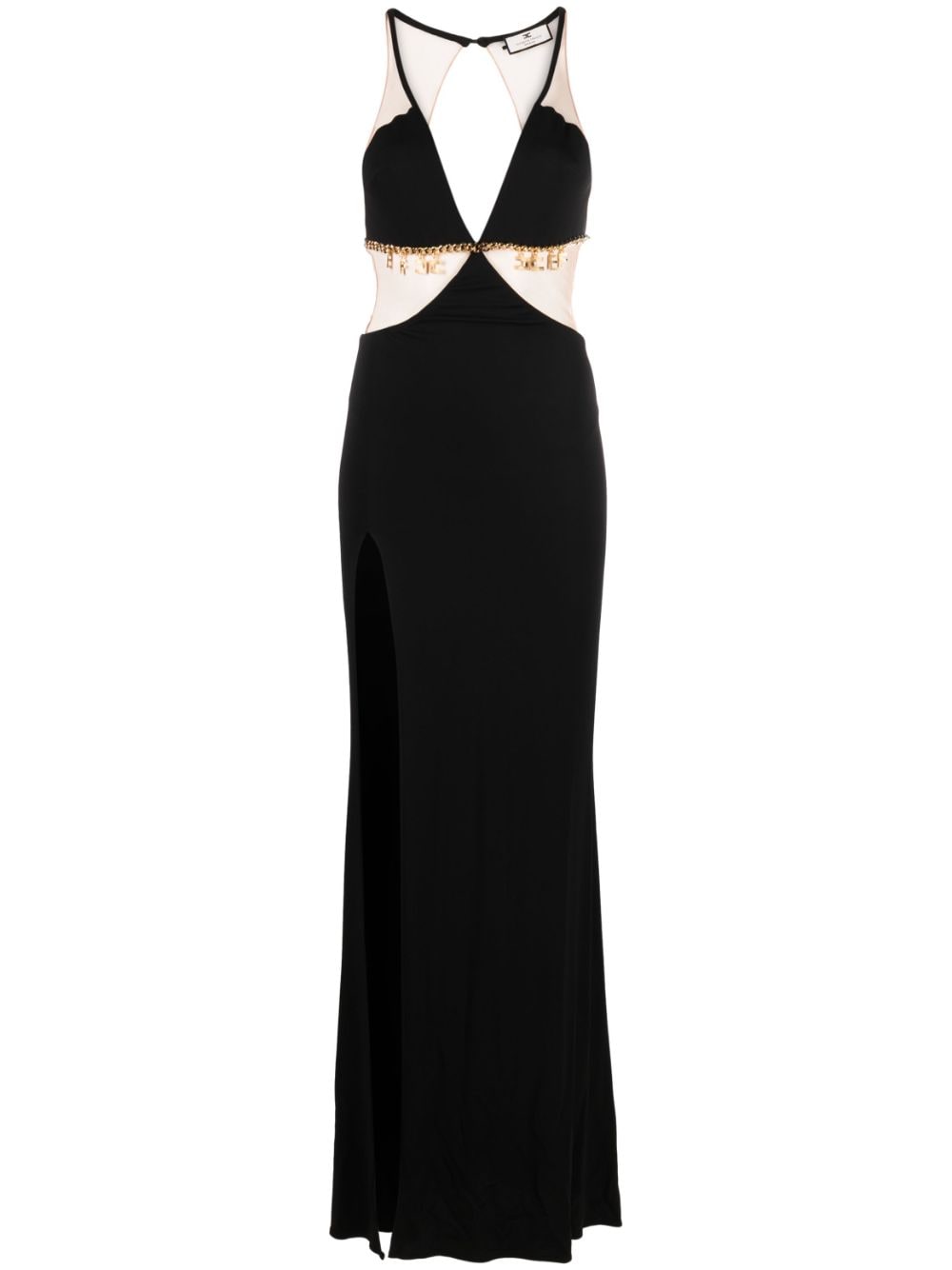 Elisabetta Franchi cut-out detail dress - Black von Elisabetta Franchi