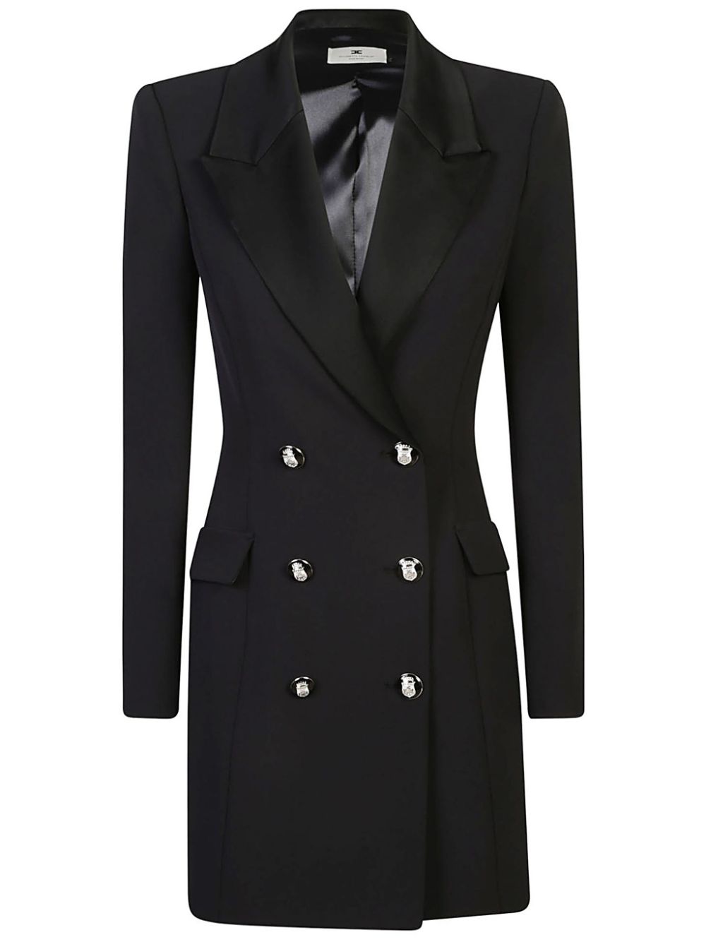 Elisabetta Franchi double-breasted blazer dress - Black von Elisabetta Franchi