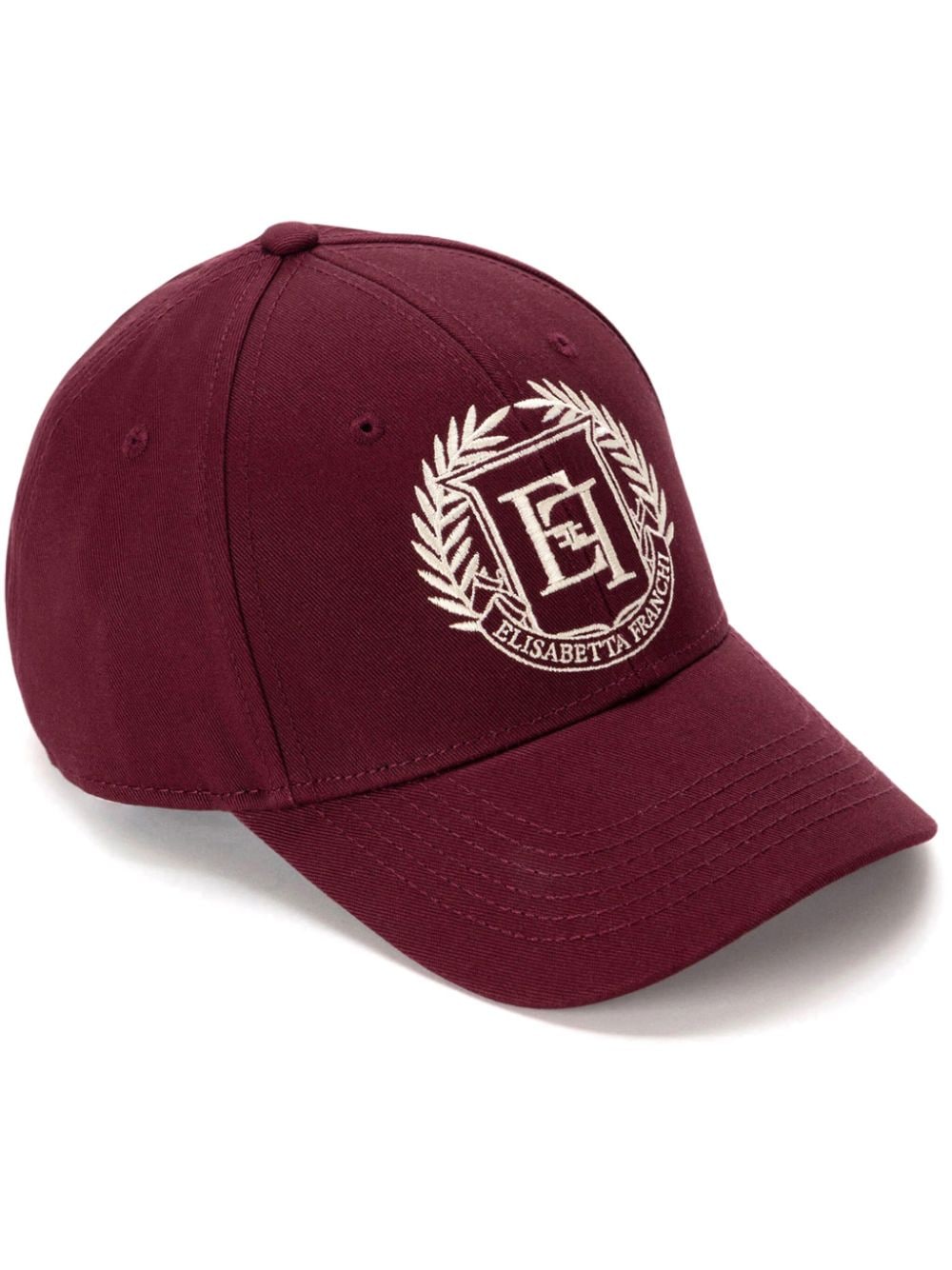 Elisabetta Franchi embroidered-logo cotton baseball cap von Elisabetta Franchi