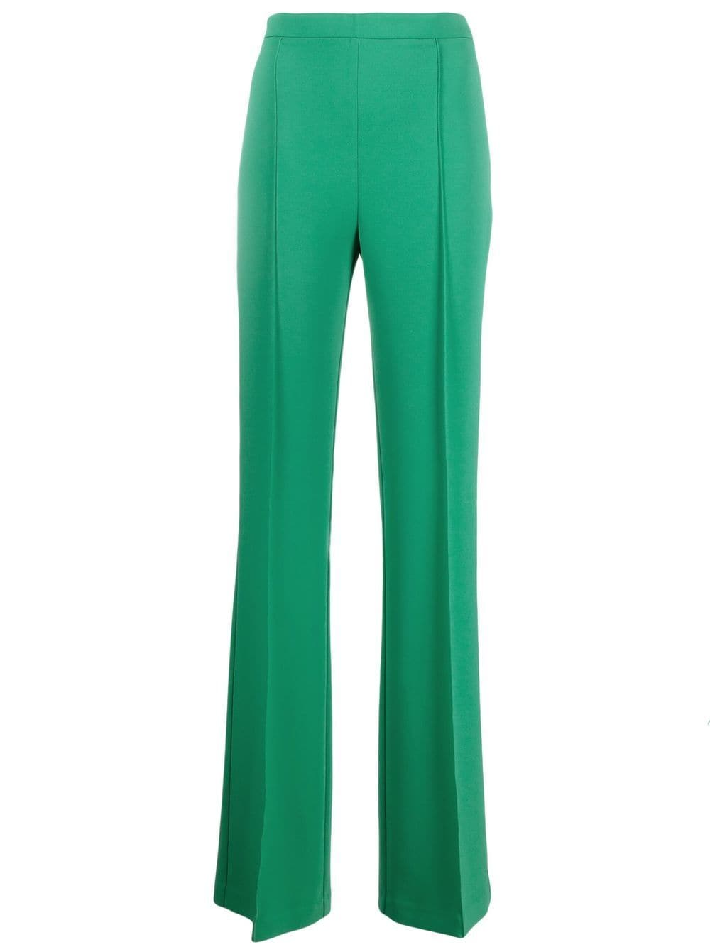 Elisabetta Franchi flared stretch trousers - Green von Elisabetta Franchi