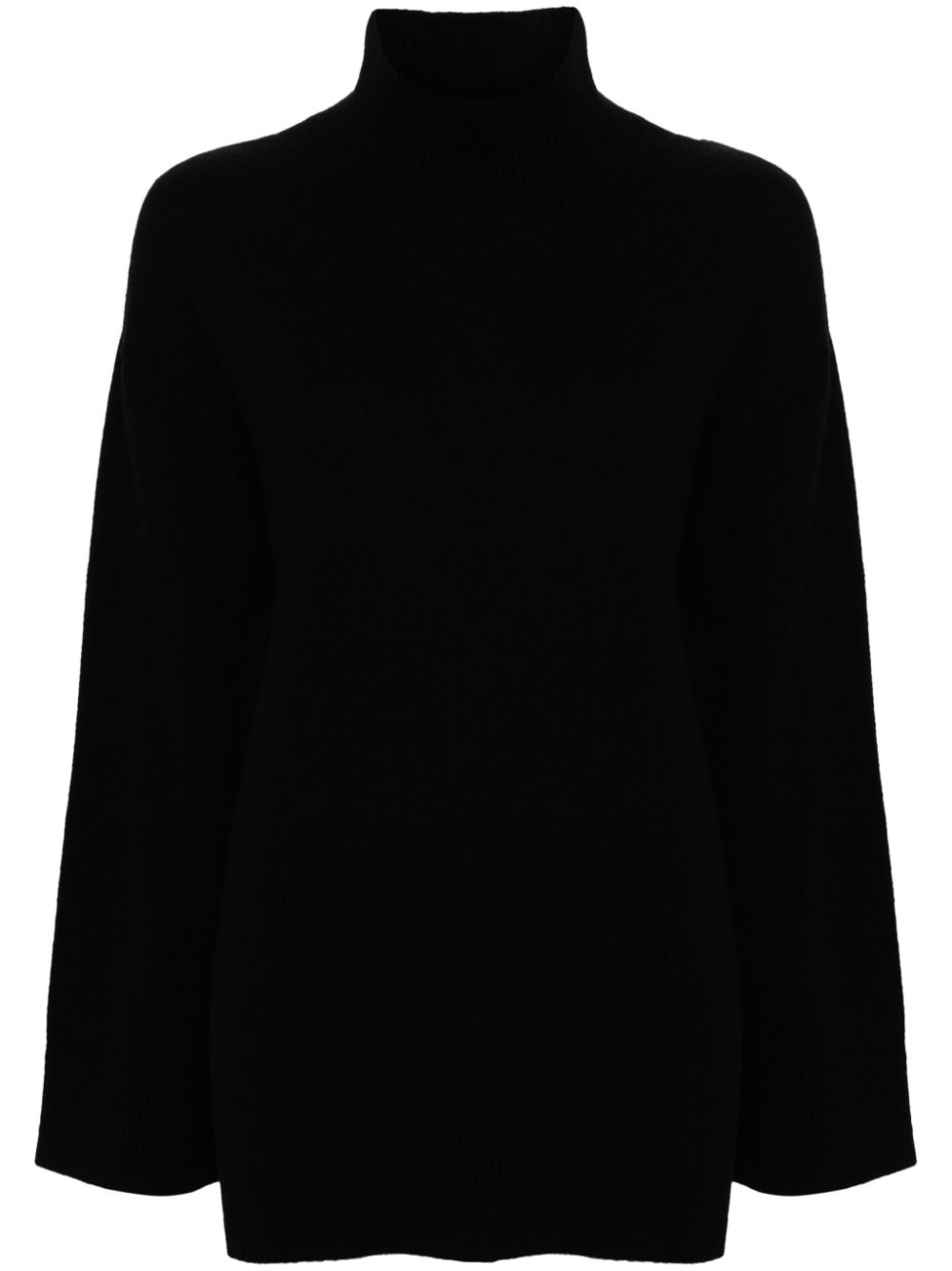 Elisabetta Franchi logo-intarsia jumper - Black von Elisabetta Franchi