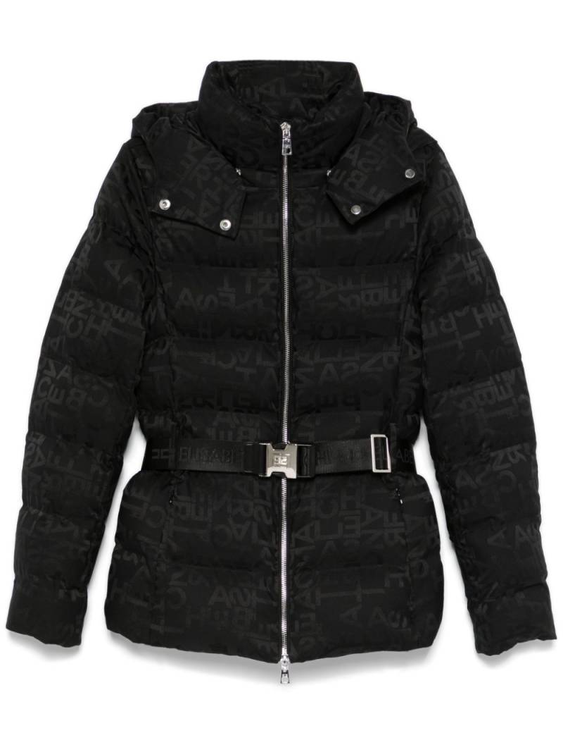 Elisabetta Franchi logo-jacquard jacket - Black von Elisabetta Franchi