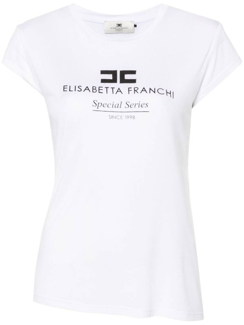 Elisabetta Franchi logo-print T-shirt - White von Elisabetta Franchi