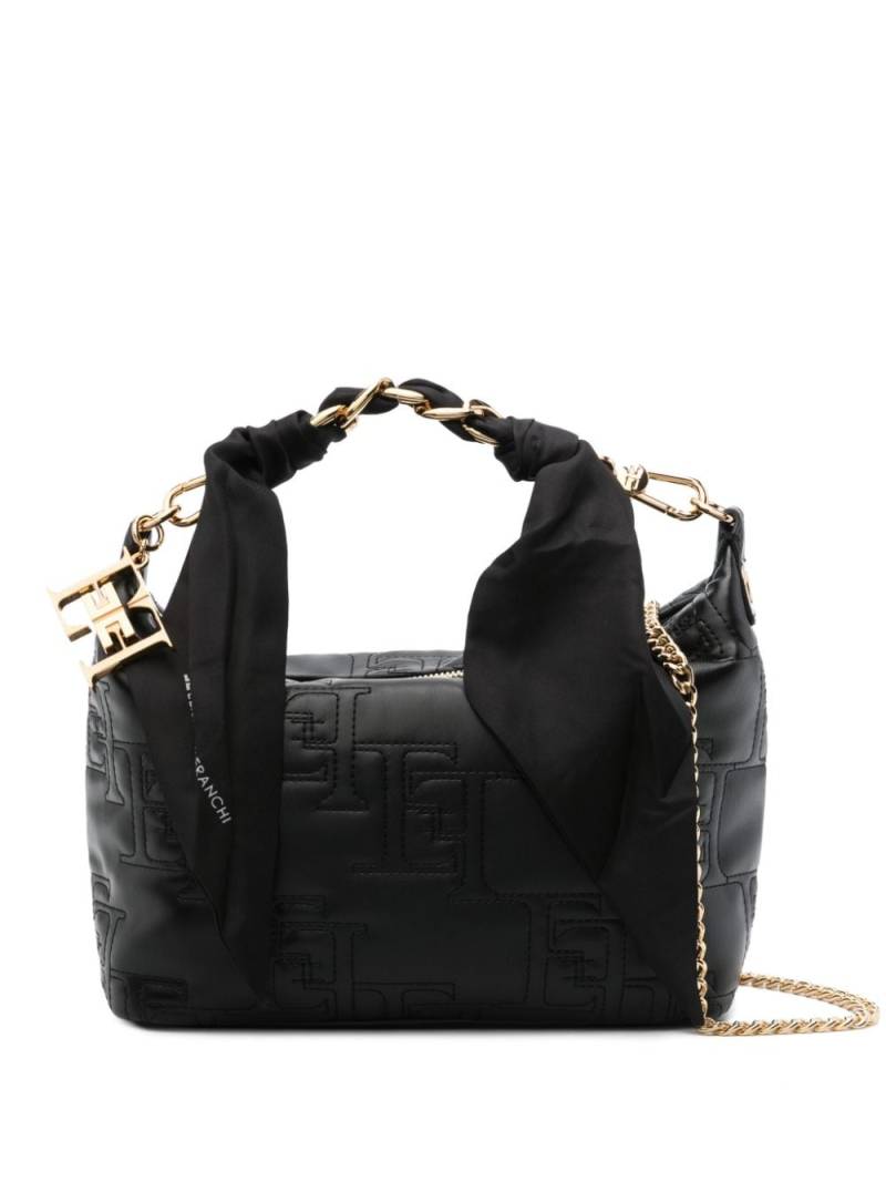 Elisabetta Franchi logo-quilt tote bag - Black von Elisabetta Franchi