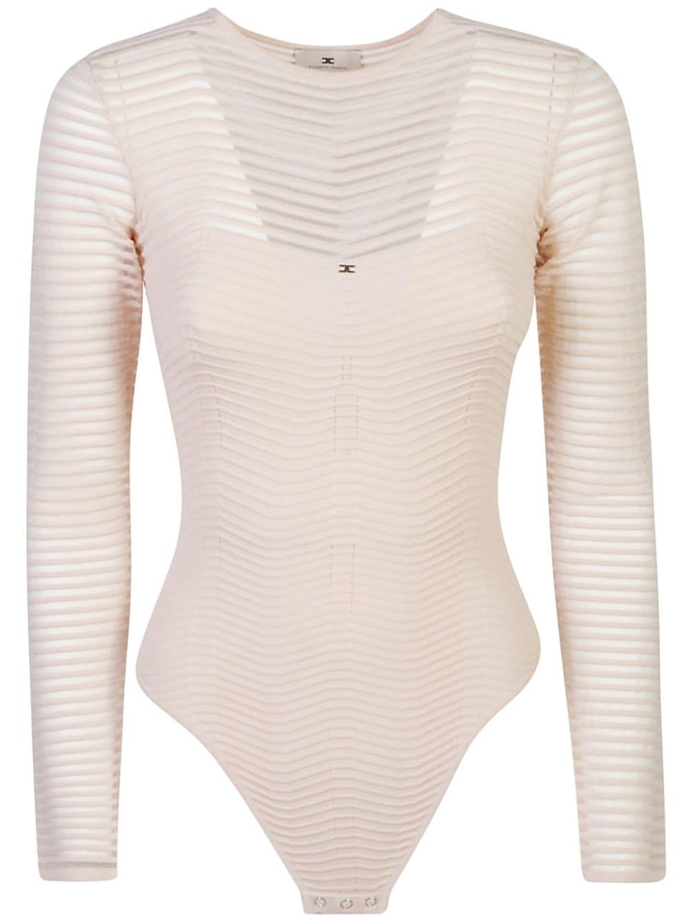 Elisabetta Franchi long-sleeved bodysuit - Pink von Elisabetta Franchi