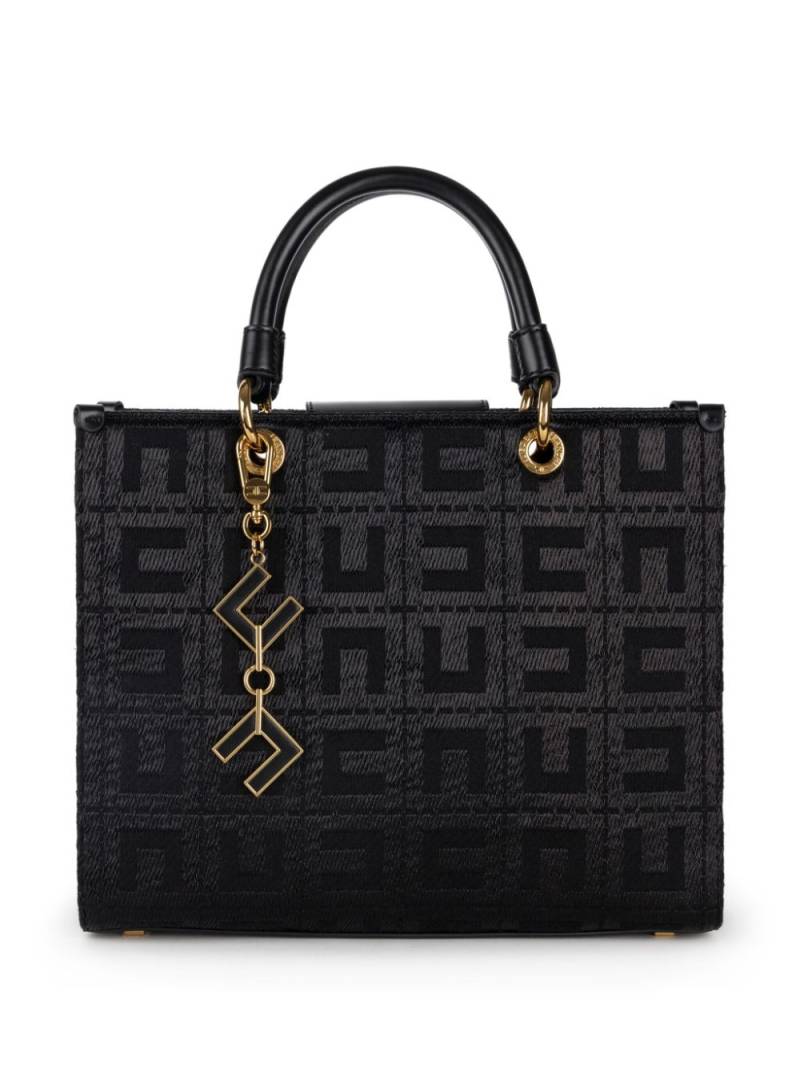 Elisabetta Franchi monogram tote bag - Black von Elisabetta Franchi