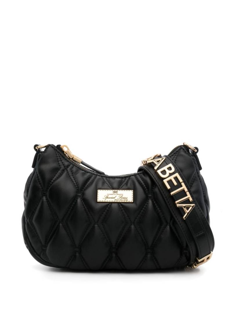 Elisabetta Franchi quilted shoulder bag - Black von Elisabetta Franchi