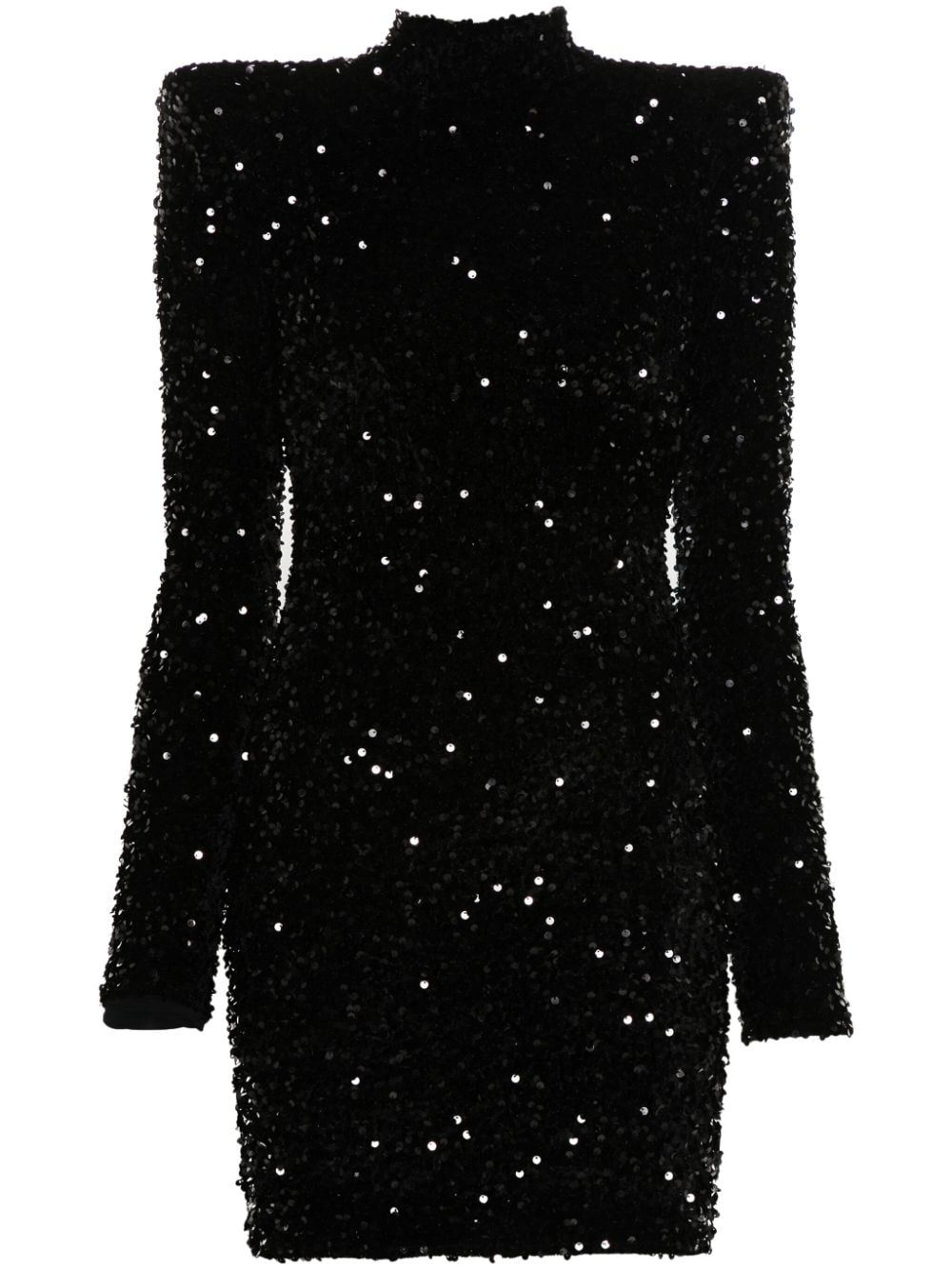 Elisabetta Franchi sequinned mini dress - Black von Elisabetta Franchi