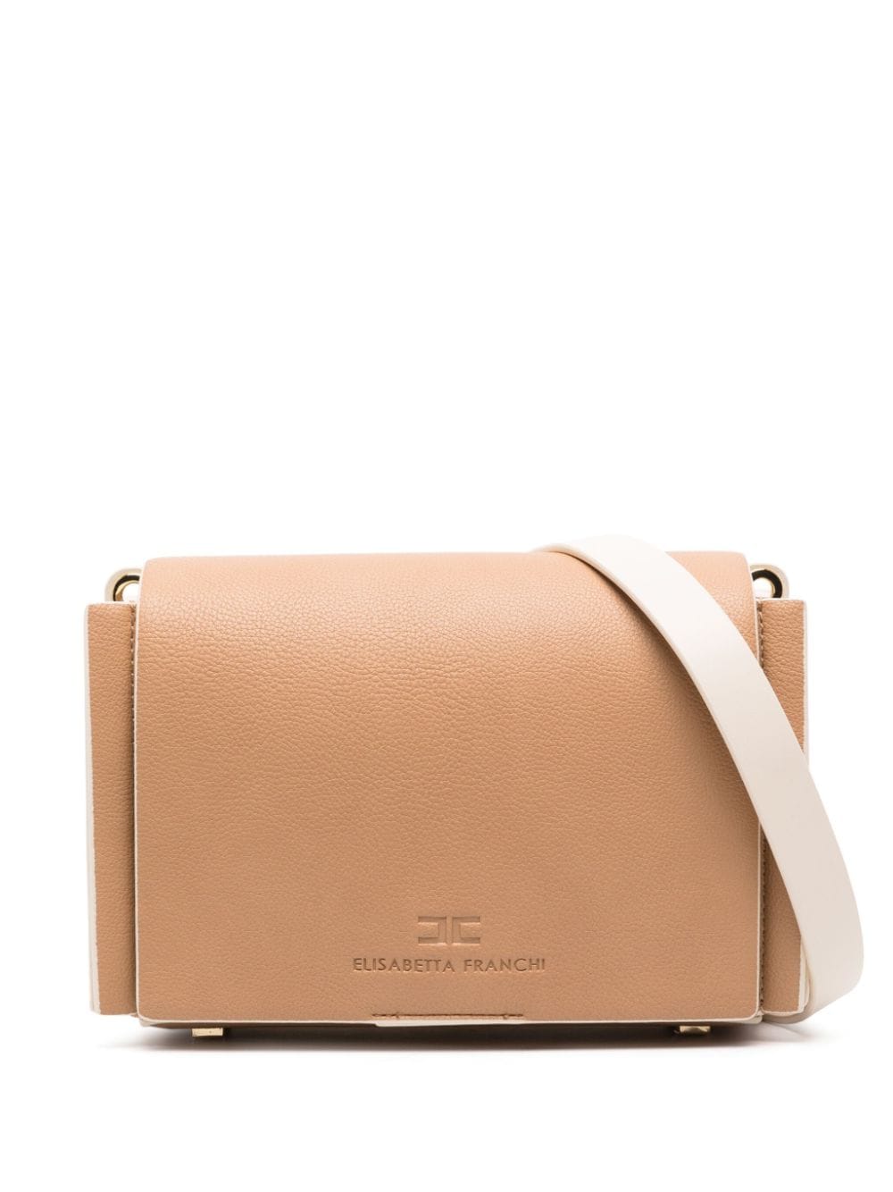 Elisabetta Franchi small Dune pebbled shoulder bag - Neutrals von Elisabetta Franchi