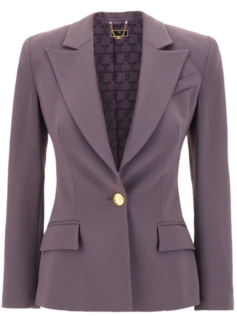 Elisabetta Franchi stretch blazer - Purple von Elisabetta Franchi