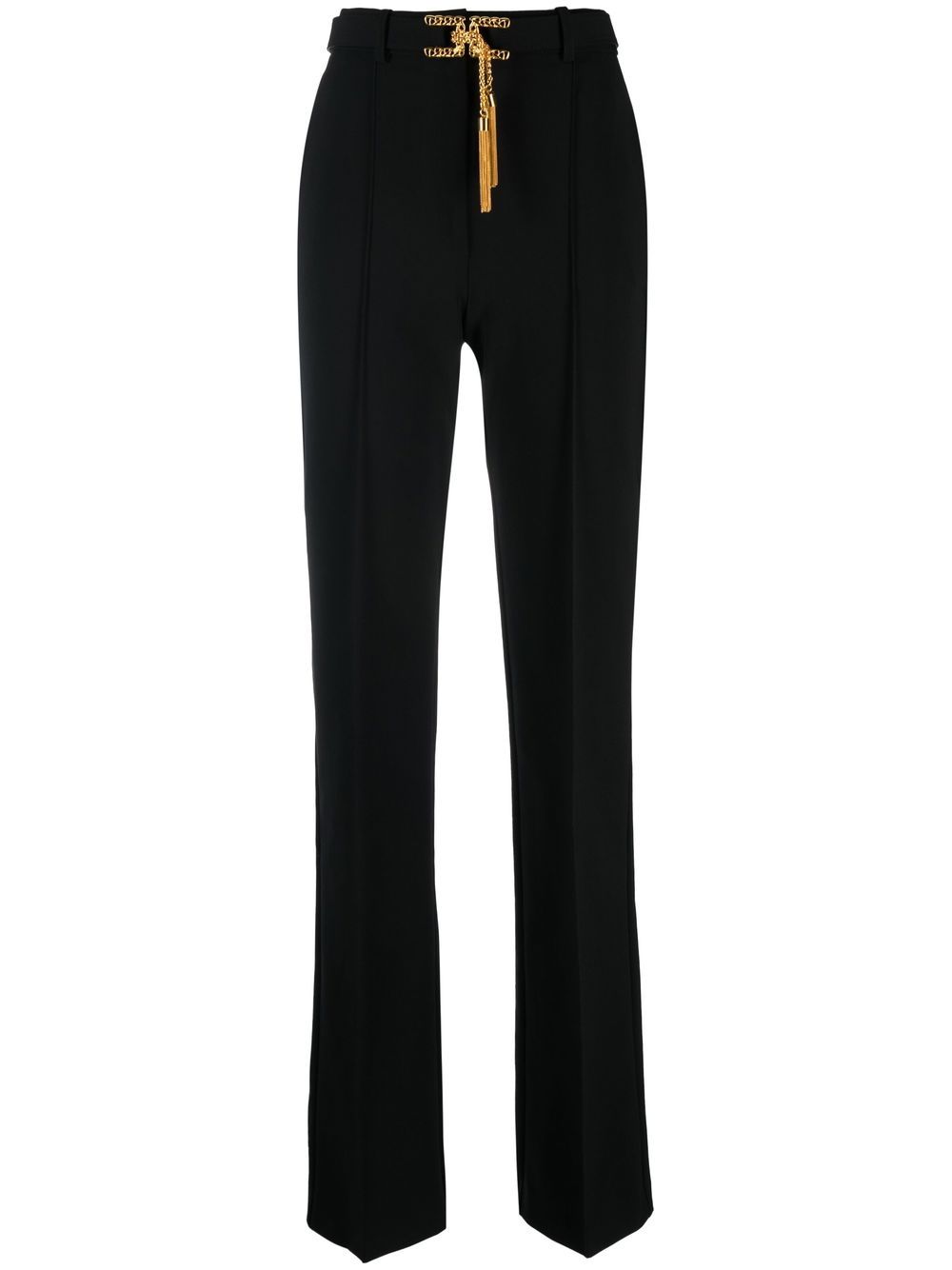 Elisabetta Franchi tassel-detail tailored trousers - Black von Elisabetta Franchi