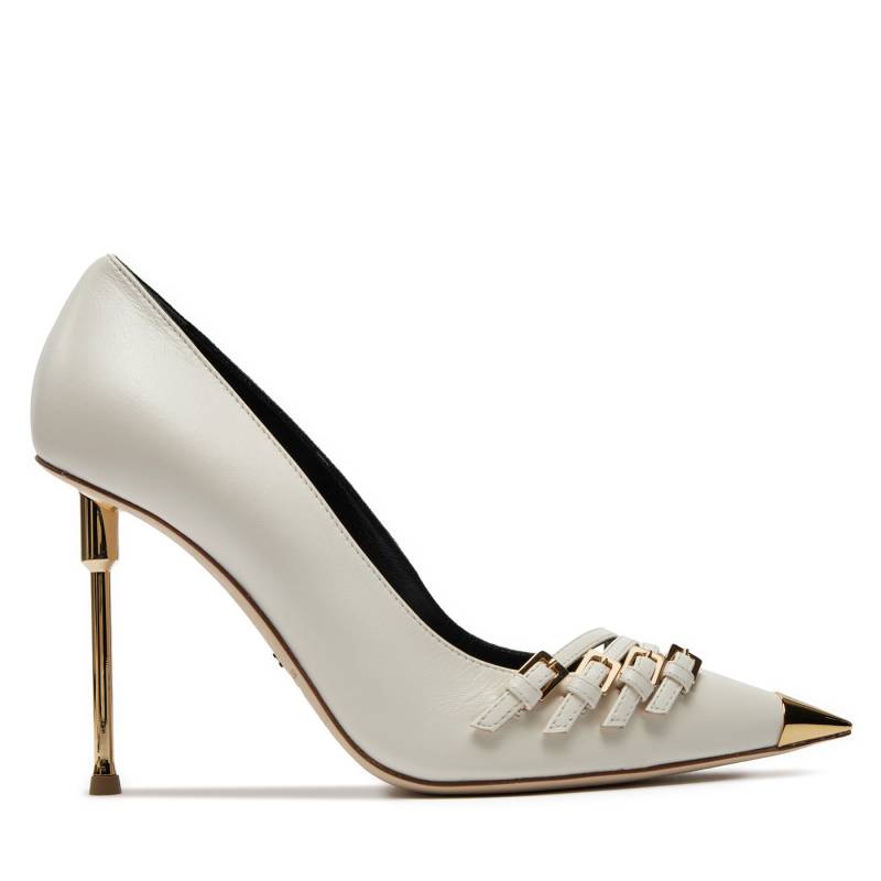 High Heels Elisabetta Franchi SA-21L-46E2-V640 Écru von Elisabetta Franchi