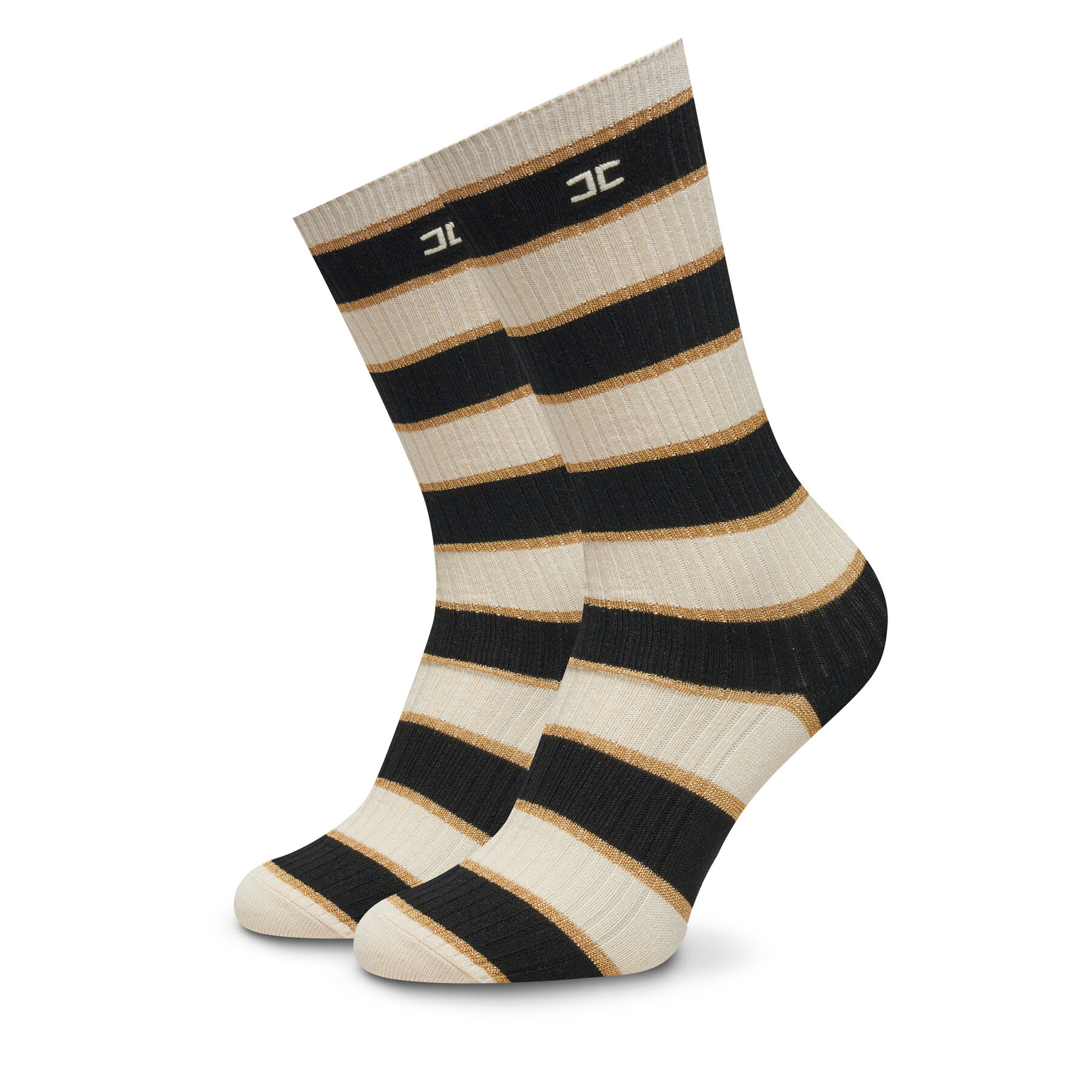 Hohe Damensocken Elisabetta Franchi CZ-05Q-46E2 Beige von Elisabetta Franchi