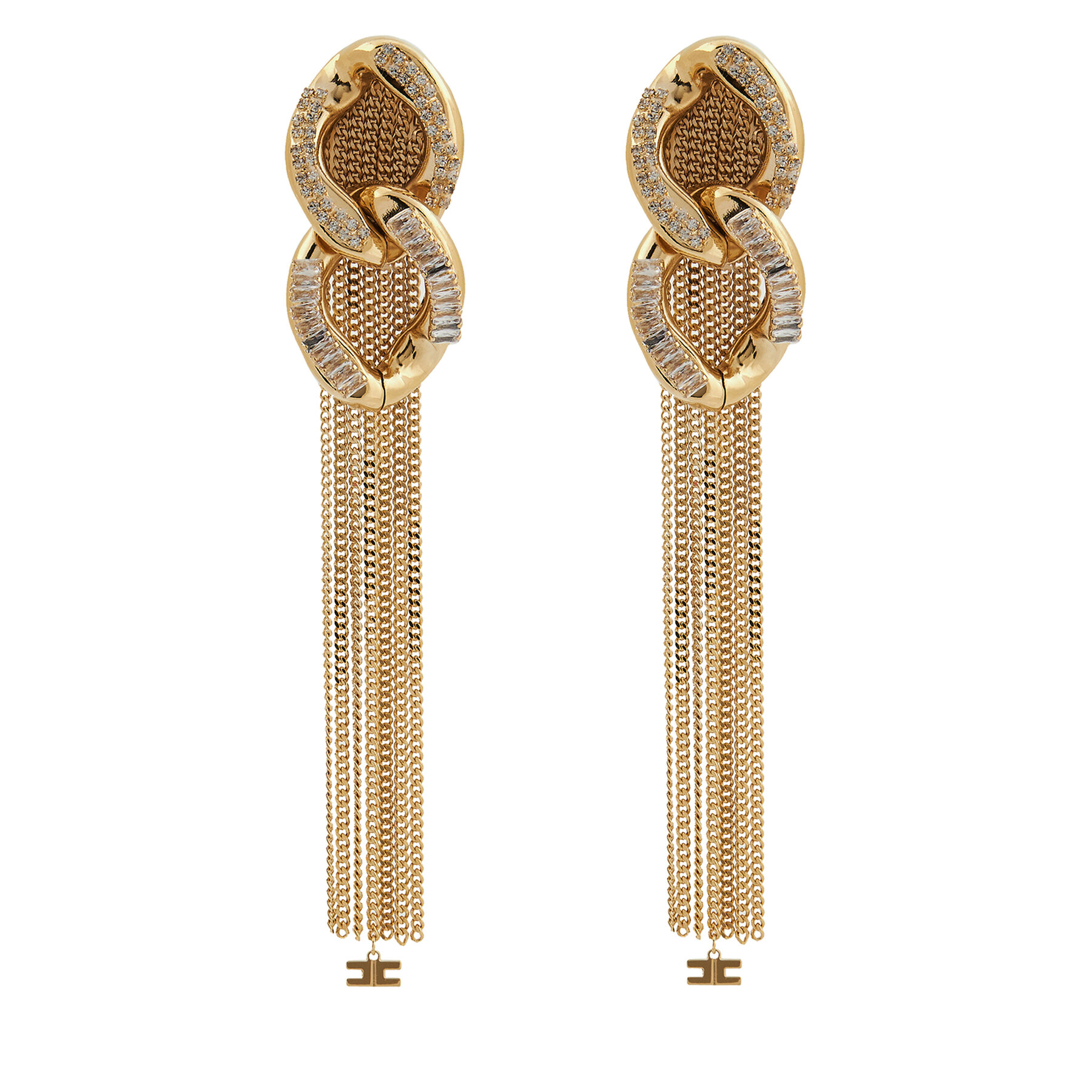 Ohrclips Elisabetta Franchi OR-06-B47E2-V300 Goldfarben von Elisabetta Franchi