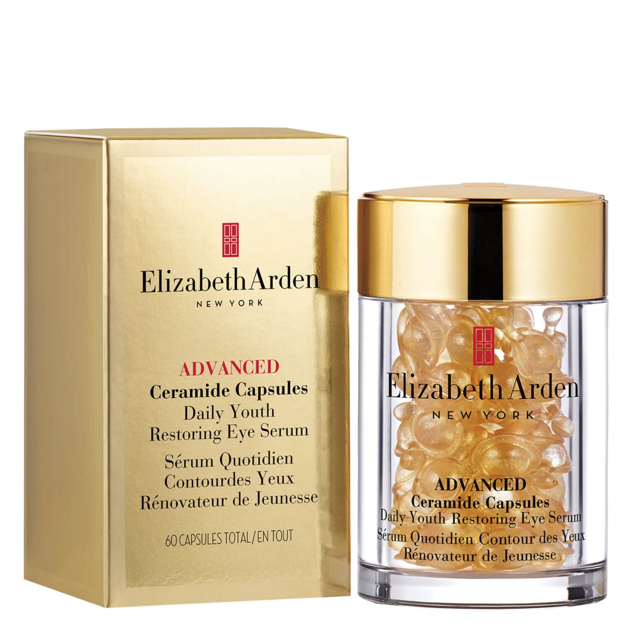 Elizabeth Arden - Ceramide Advanced Daily Youth Restoring Eye Serum Capsules von Elizabeth Arden