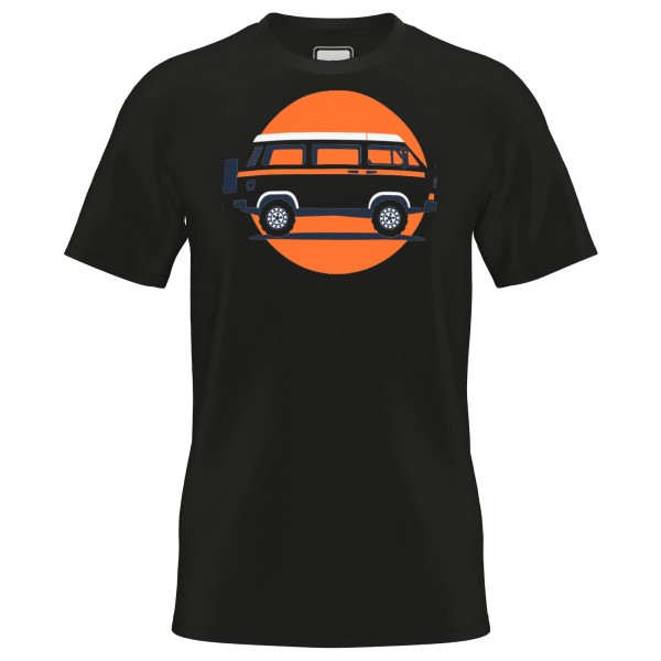 Elkline - Four Wheels To Freedom Big-T - T-Shirt Gr M schwarz von Elkline