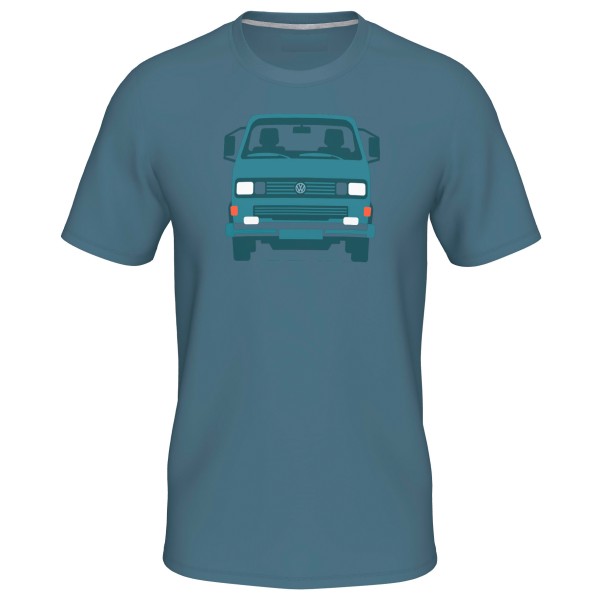 Elkline - Four Wheels To Freedom VoBuhiBu - T-Shirt Gr L;S;XL;XXL blau;grau von Elkline