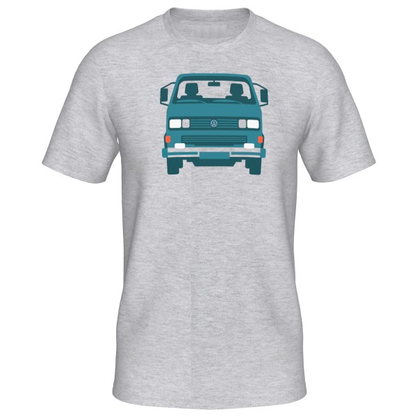 Elkline - Four Wheels To Freedom VoBuhiBu - T-Shirt Gr S grau von Elkline