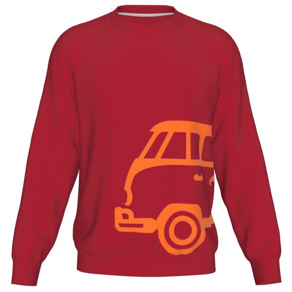 Elkline - Kid's Four Wheels To Freedom Big-Buss - Pullover Gr 104;116;128;140;152 blau;rosa;rot von Elkline