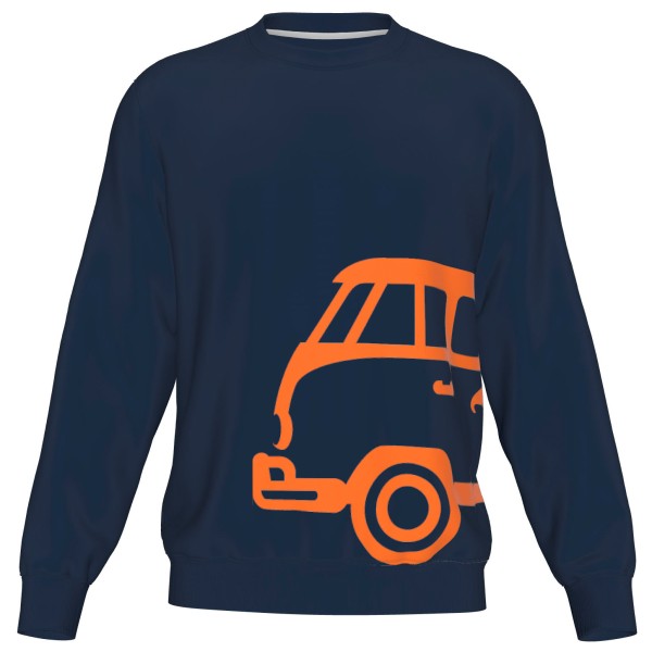 Elkline - Kid's Four Wheels To Freedom Big-Buss - Pullover Gr 116 blau von Elkline