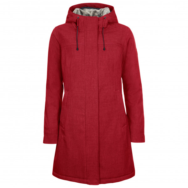 Elkline - Women's Apres Ski - Mantel Gr 34 rot von Elkline