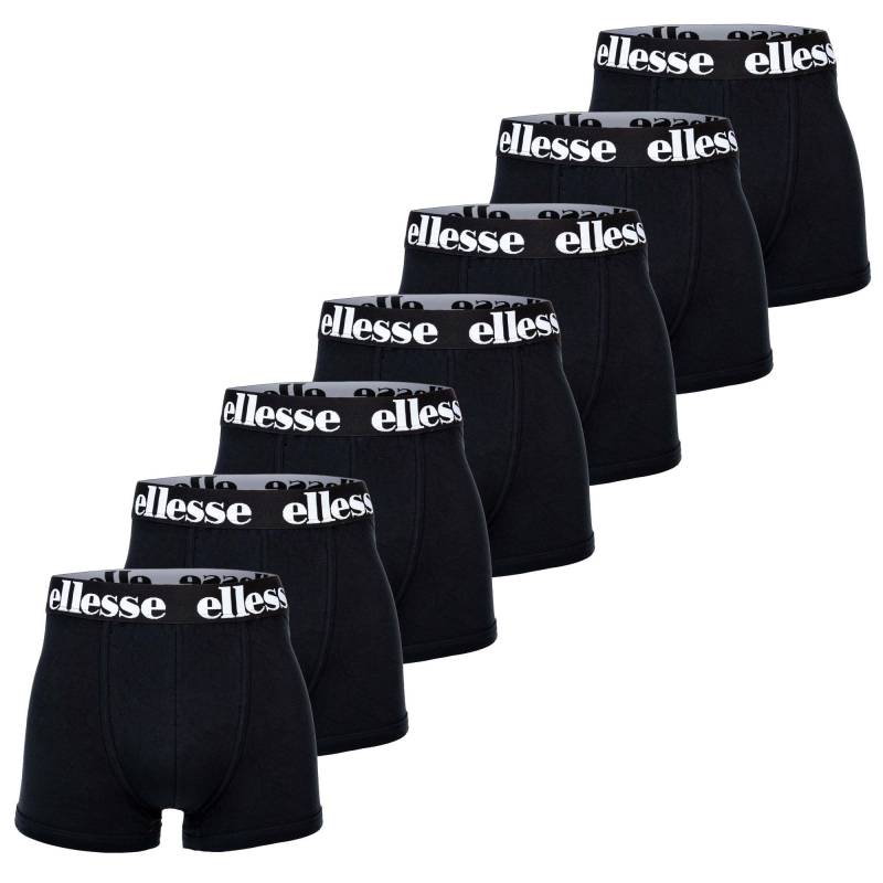 Ellesse - Boxer Shorts, 7er Pack, für Herren, Schwarz, Größe 4XL von Ellesse