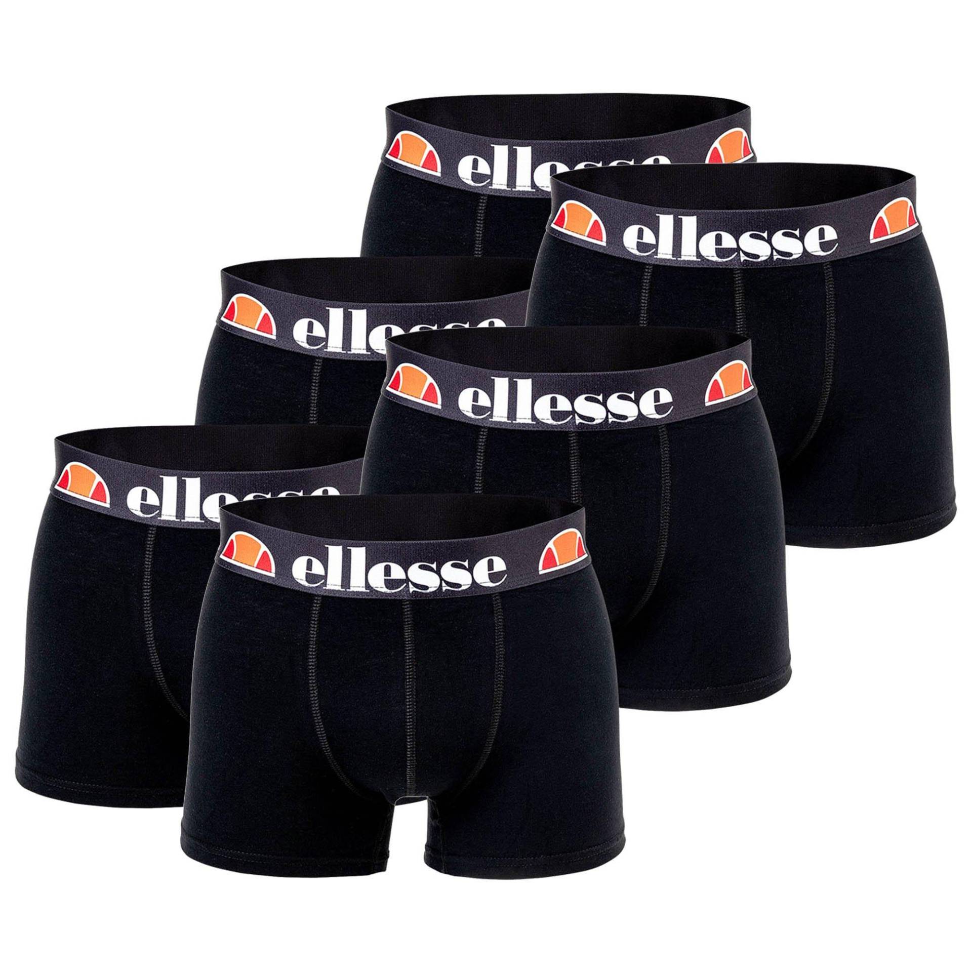 Boxershort 6er Pack Stretch-grillo Fashion Trunks Herren Schwarz M von Ellesse