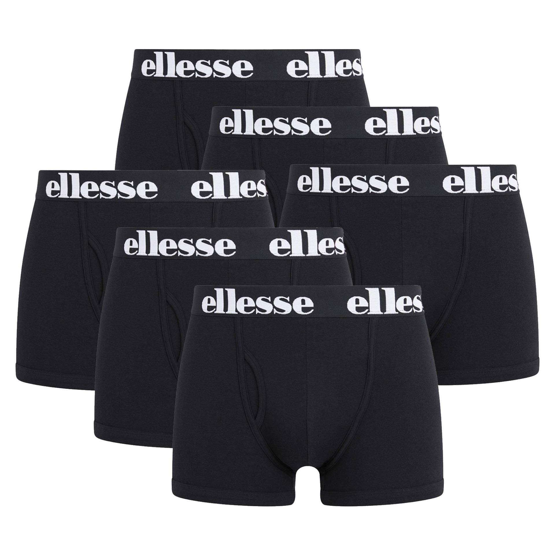 Ellesse - Boxershort Casual Stretch, für Herren, Schwarz Leicht, Größe XXL von Ellesse