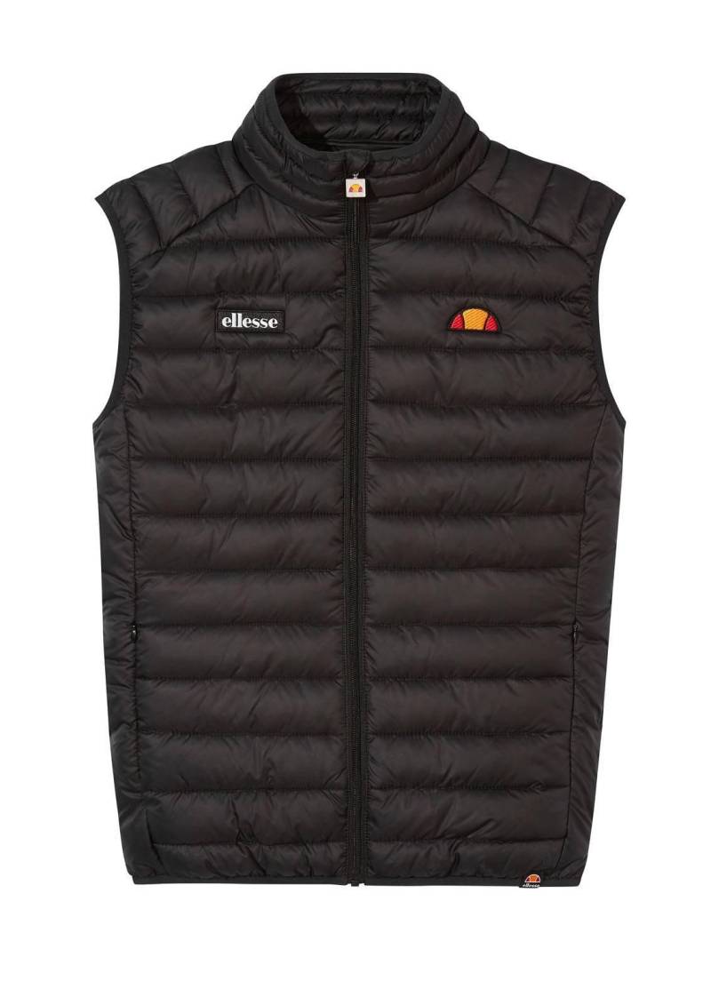 Steppweste Bequem Sitzend-bardy Gilet Herren Schwarz S von Ellesse