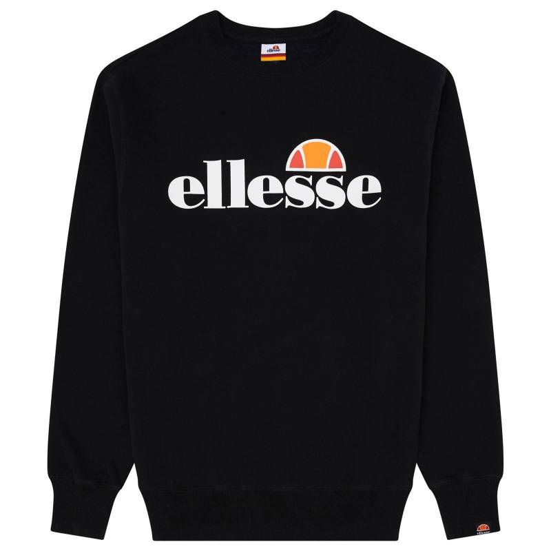 Sweatshirt Bequem Sitzend-sl Succiso Herren Schwarz M von Ellesse