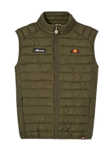 Steppweste Bequem Sitzend-bardy Gilet Herren Grün S von Ellesse