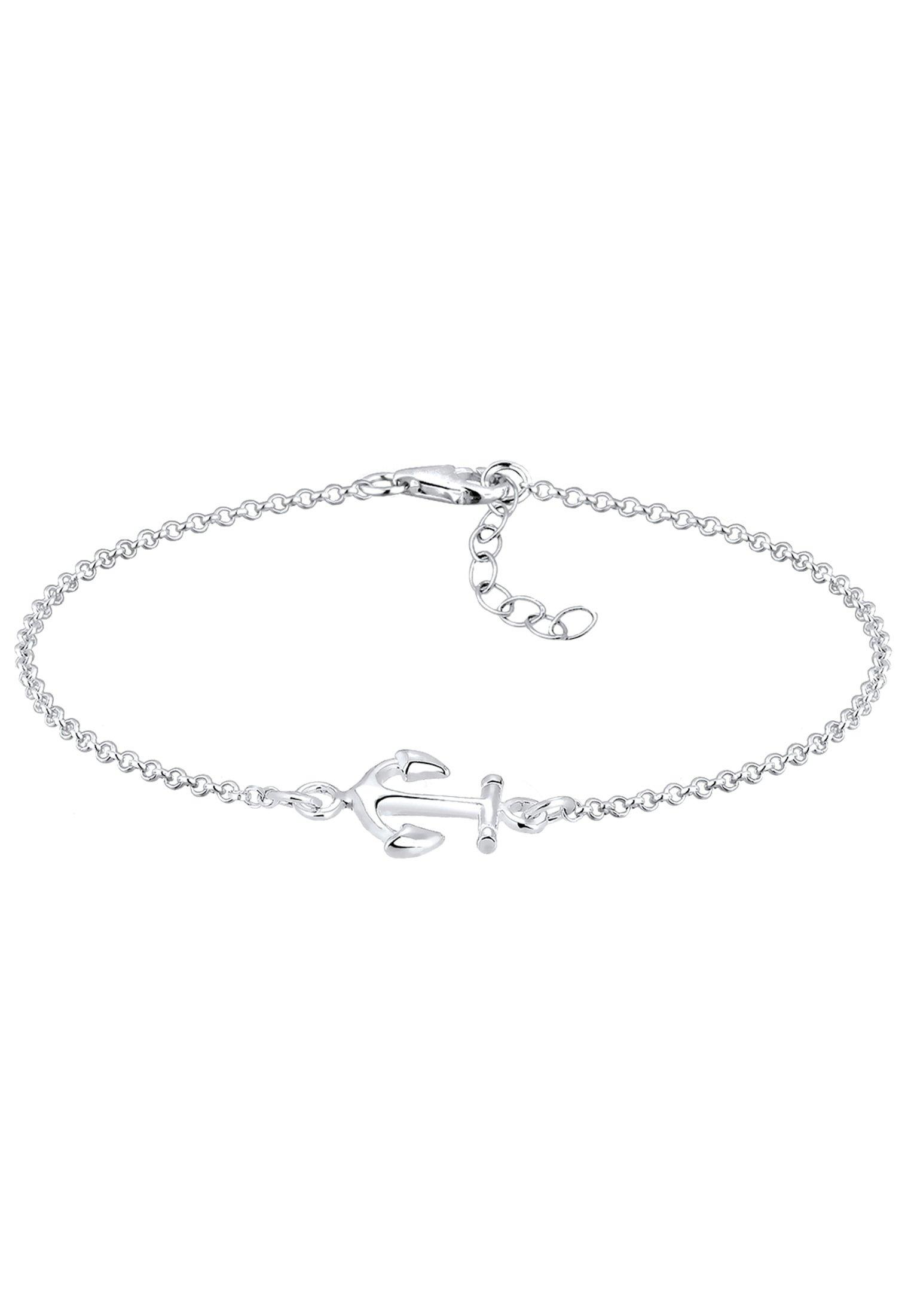 Armband Anker Damen Silber 17cm von Elli