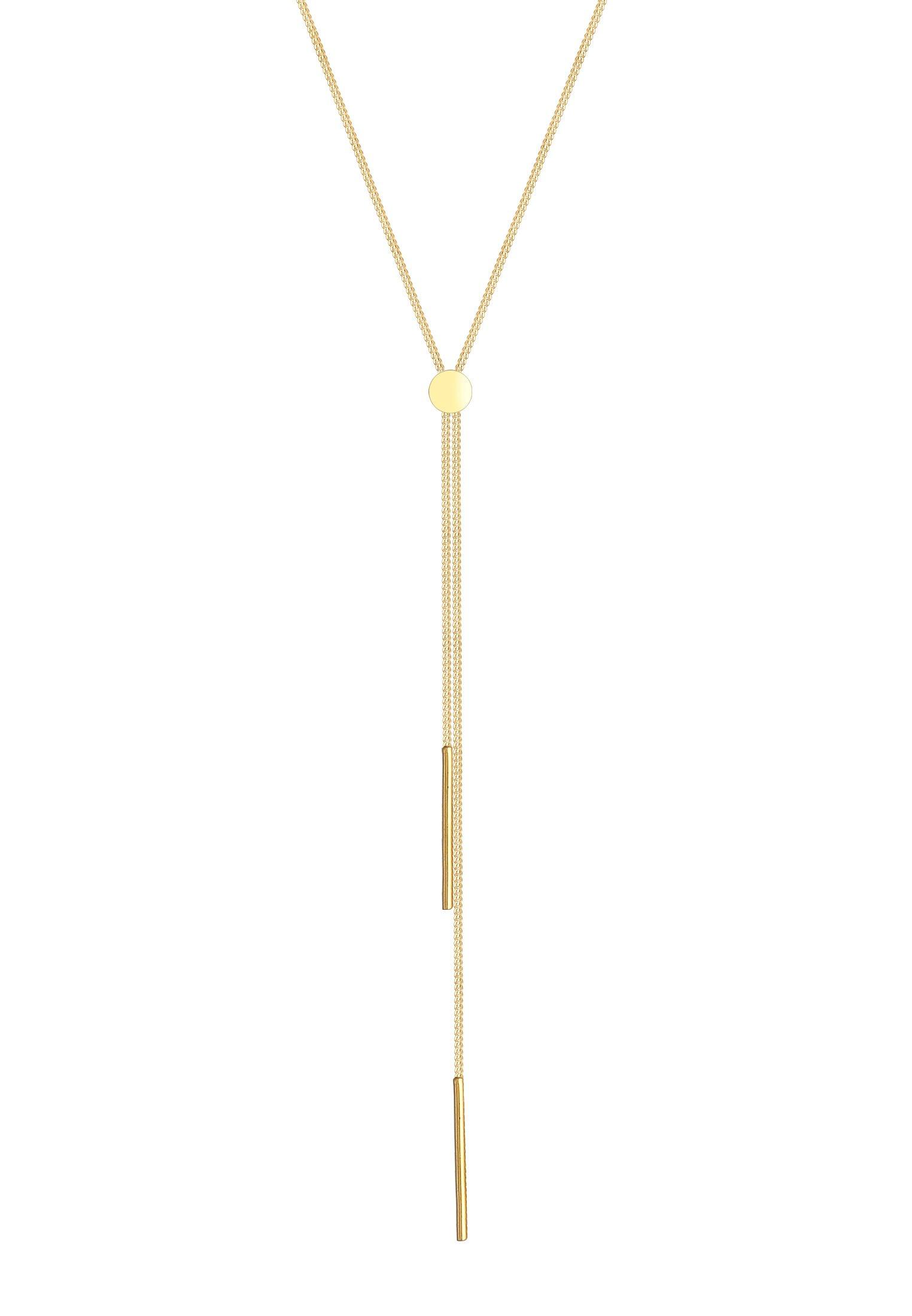 Halskette Y-kette Damen Gold 45cm von Elli