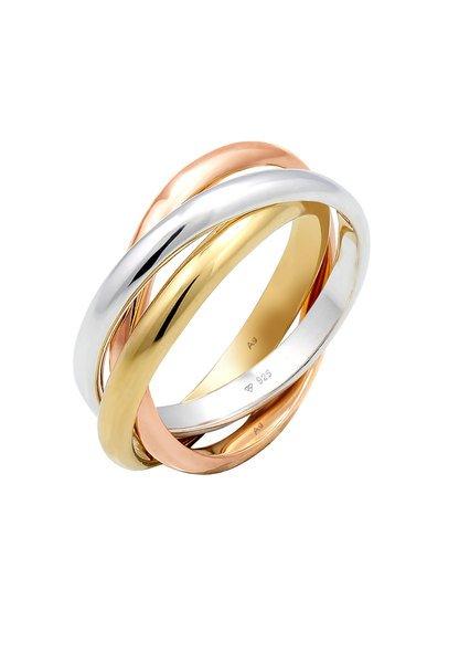 Ring Basic Design Damen Multicolor 56mm von Elli