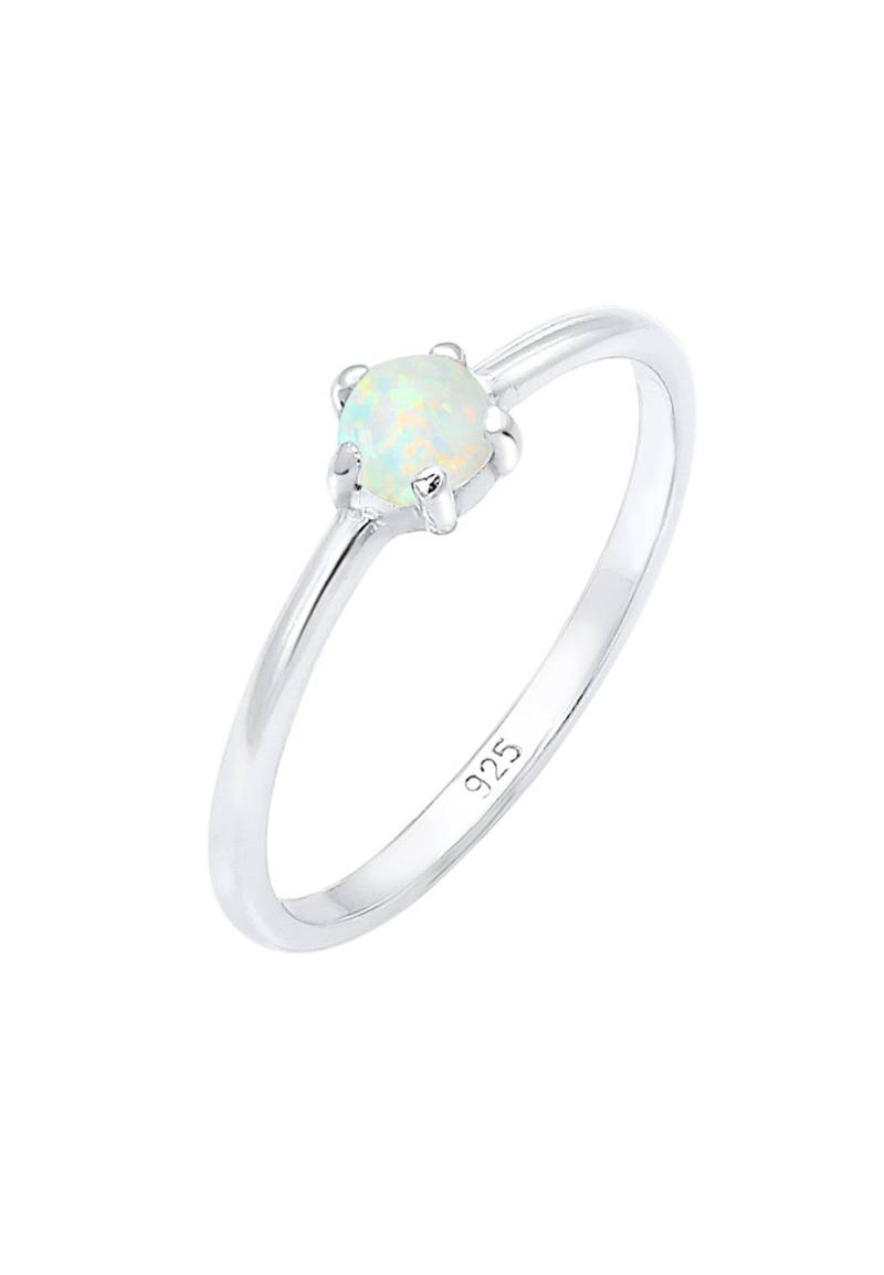 Ring Opal Damen Silber 56mm von Elli