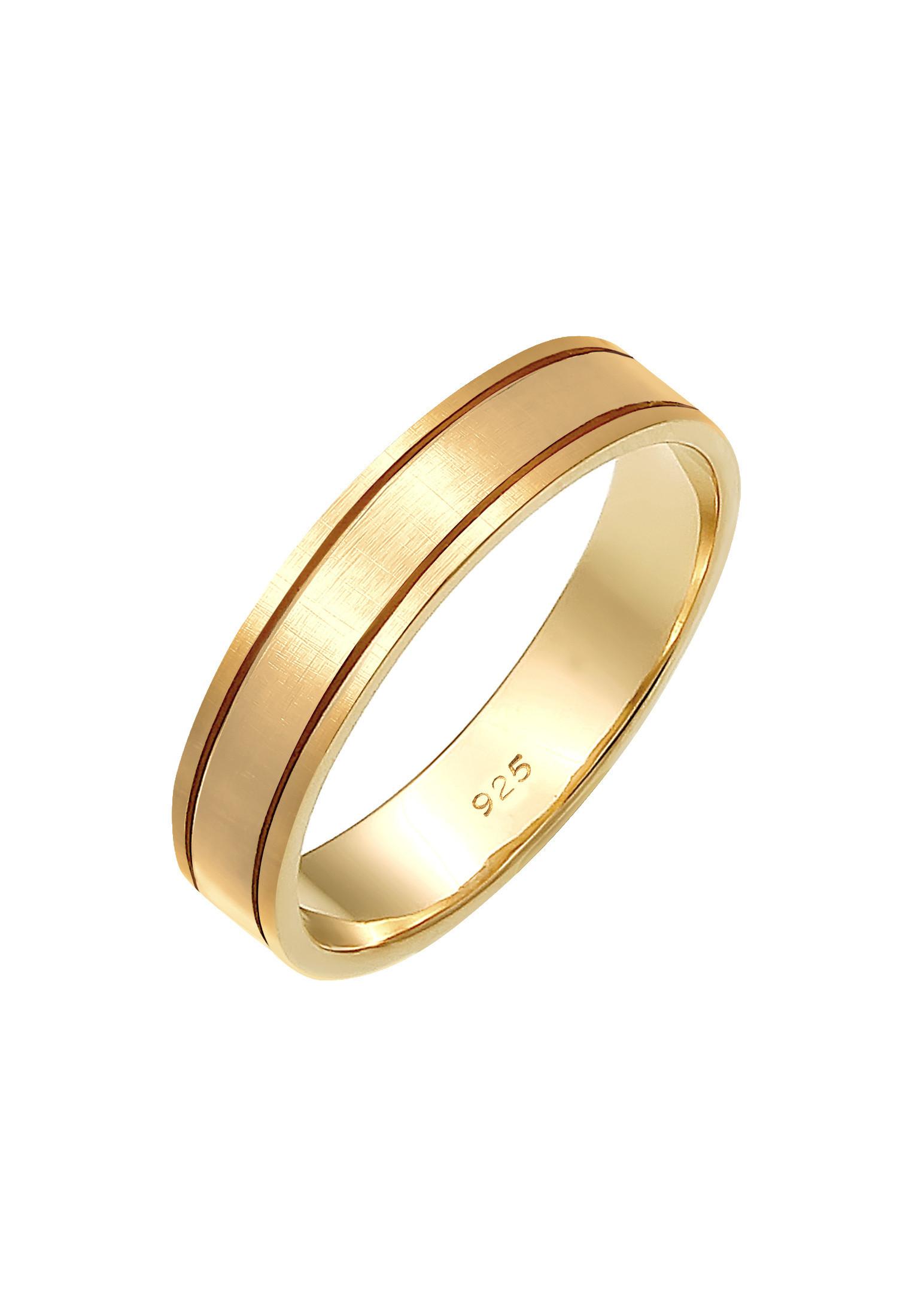 Ring Paarring Damen Gold 56mm von Elli