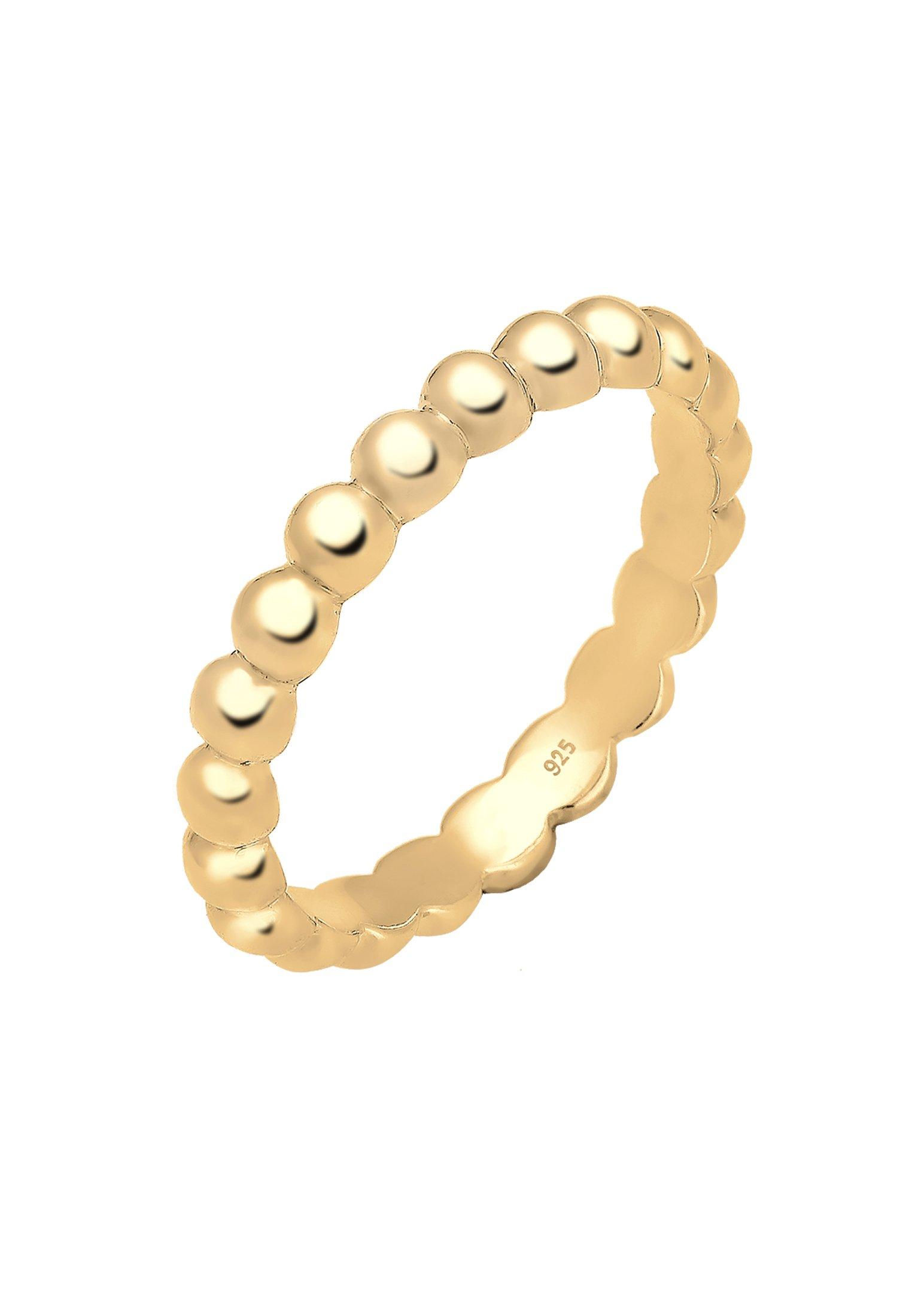 Ring Stacking Stapelring Trend Blogger Damen Gold 52mm von Elli