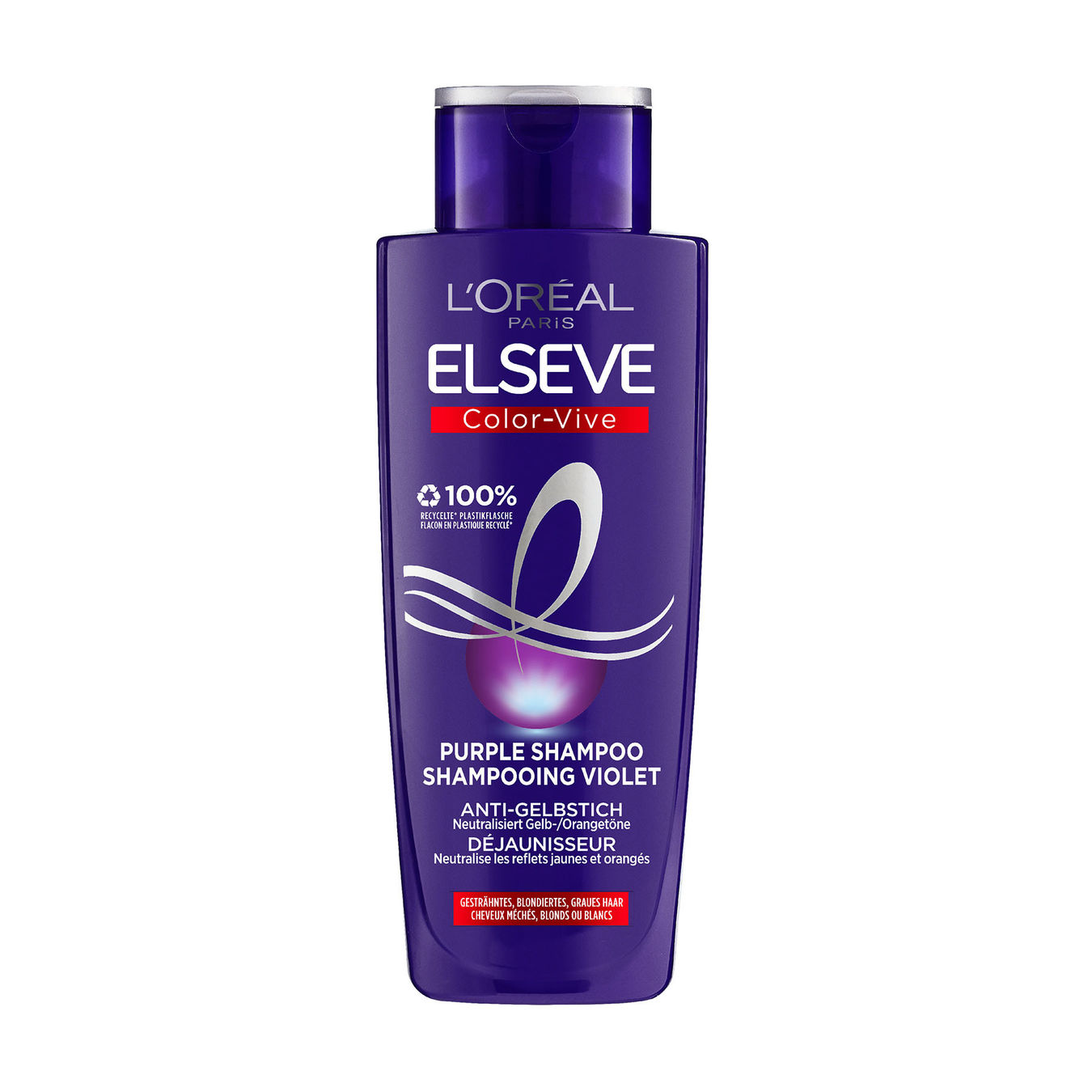 Elsève Elseve Color-Vive Purple Shampoo-Anti Gelbstich von Elsève